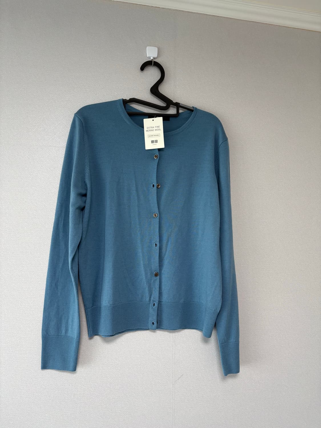 유니클로 엑스트라 메리노 울 가디건 라운드가디건 울가디건 상품이미지1