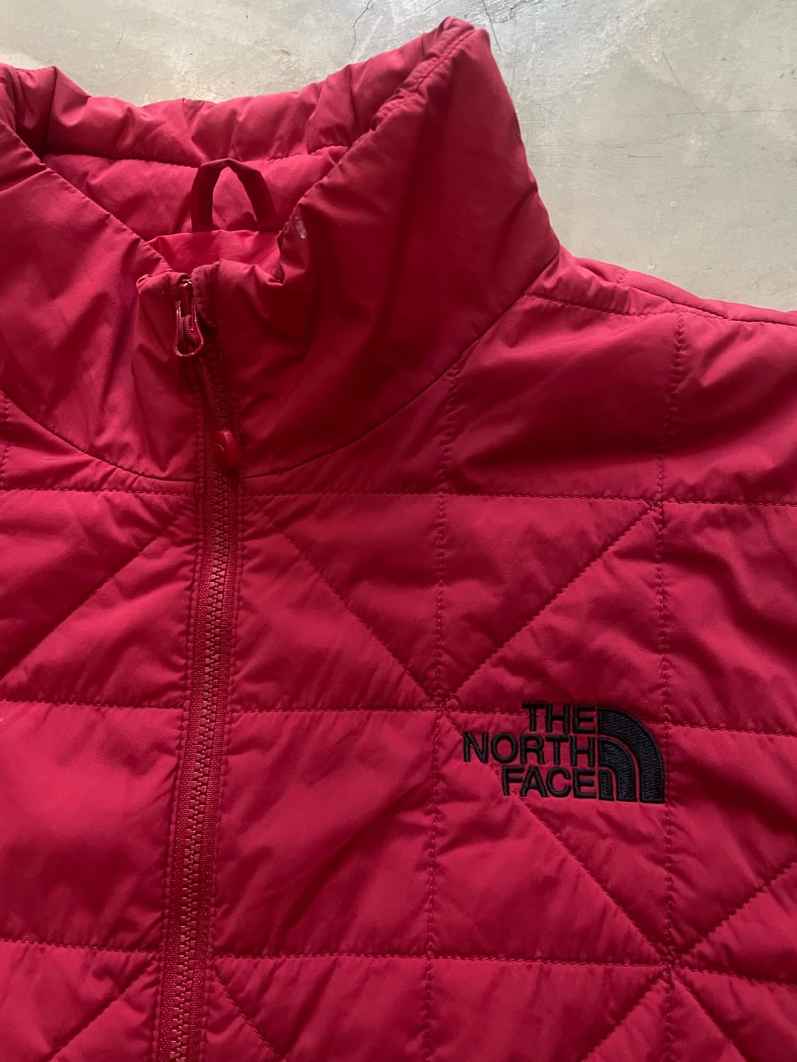 노스페이스 경량패딩 레드 XL 상품이미지5