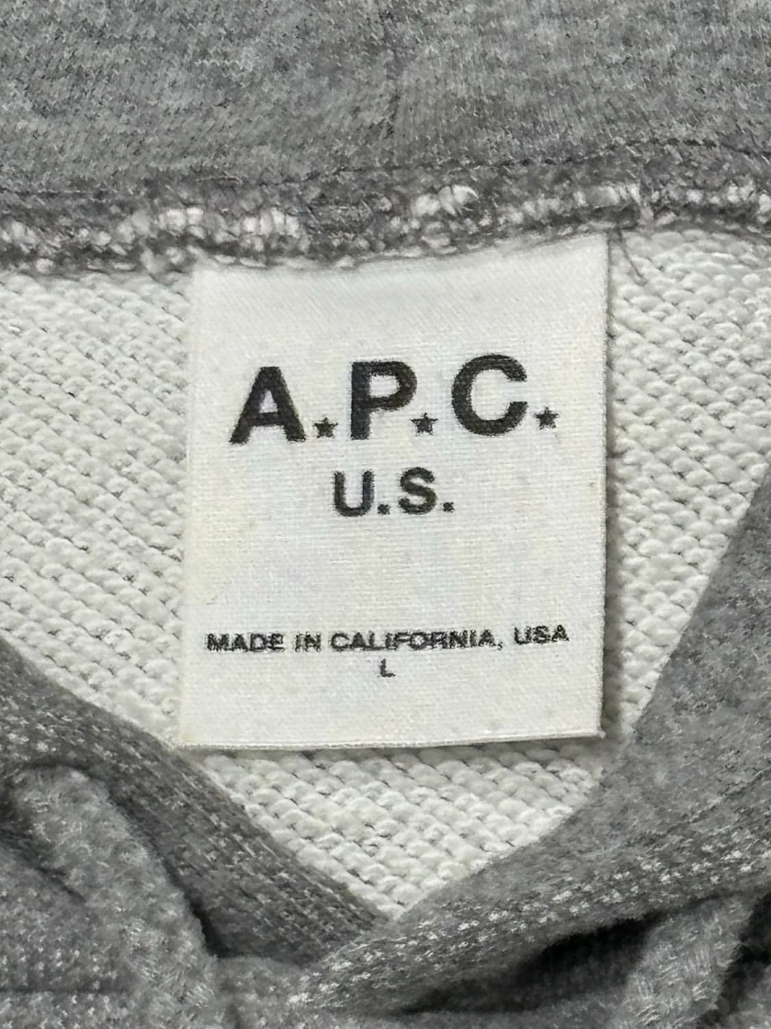 아페쎄 그레이 후드 상품이미지5