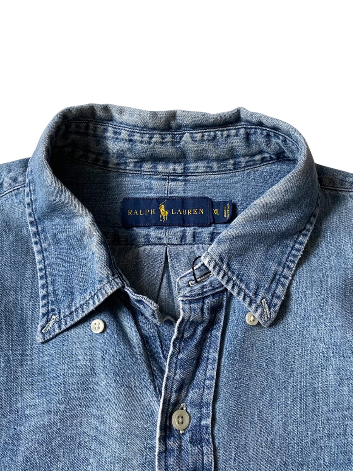 폴로 랄르로렌 데님 셔츠 (Man XL) 상품이미지6