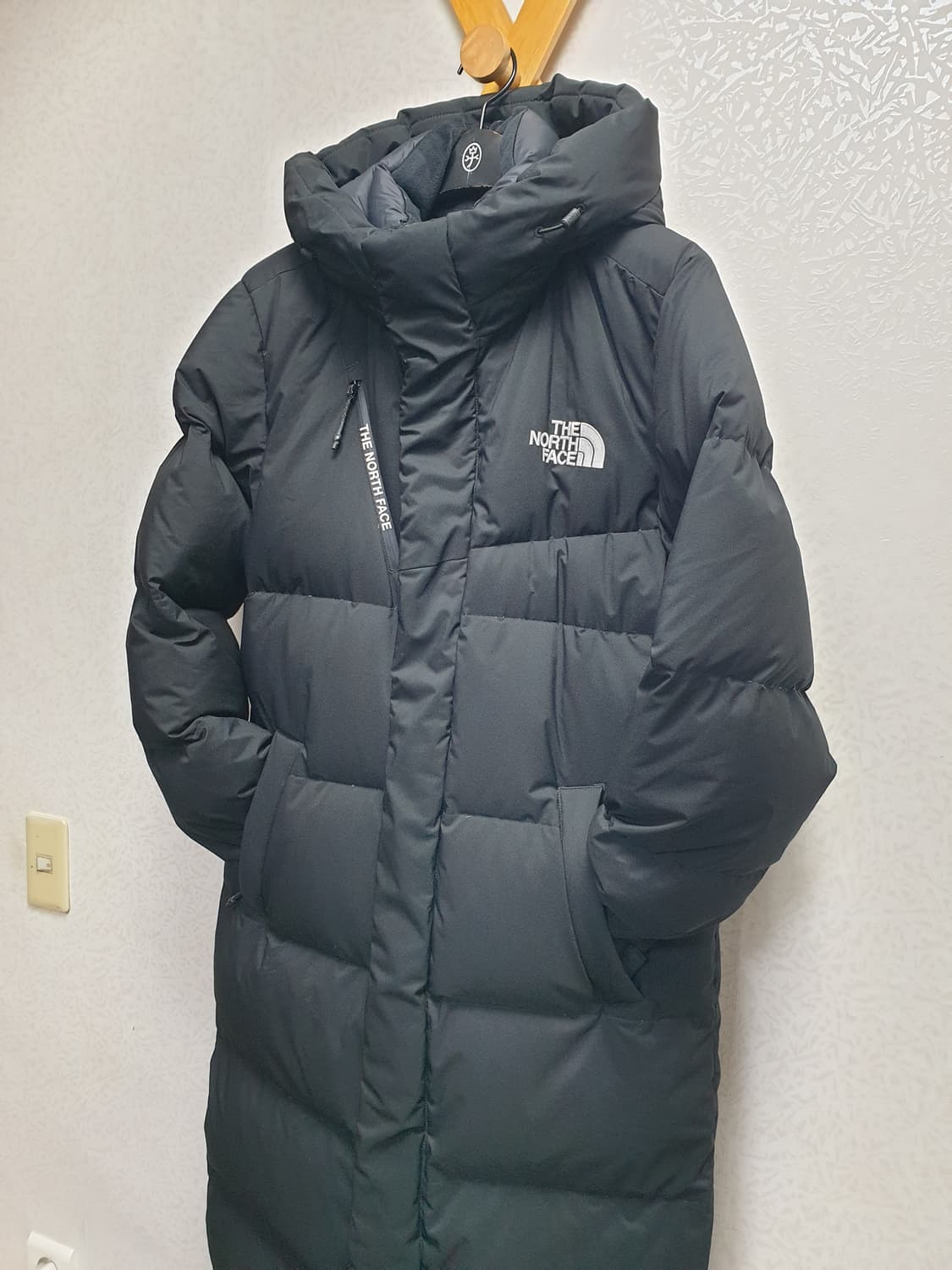 [여90] 노스페이스 롱패딩 슈퍼에어다운 블랙 상품이미지2