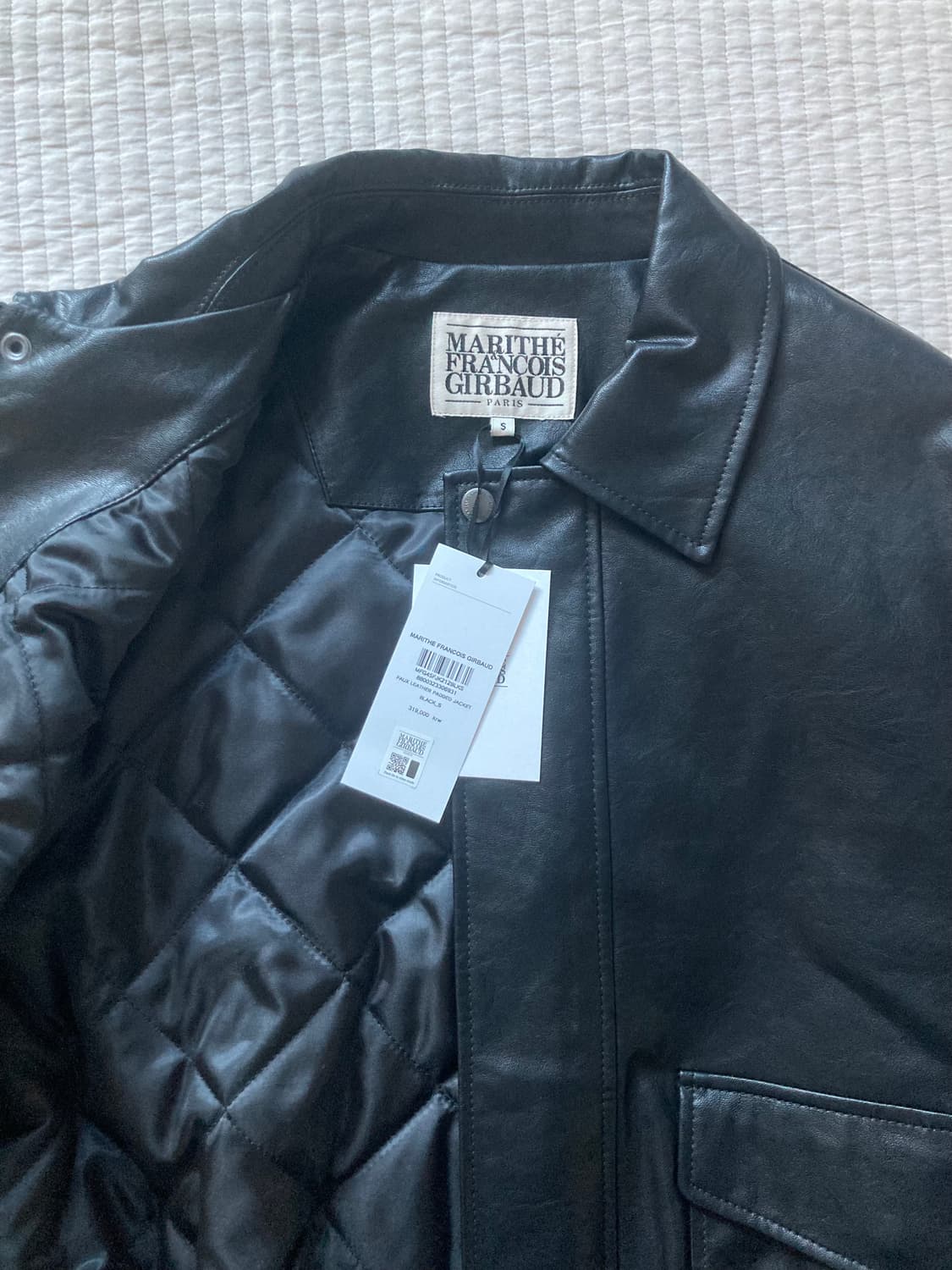 마리떼프랑소와저버 LEATHER PADDED JACKET 상품이미지7