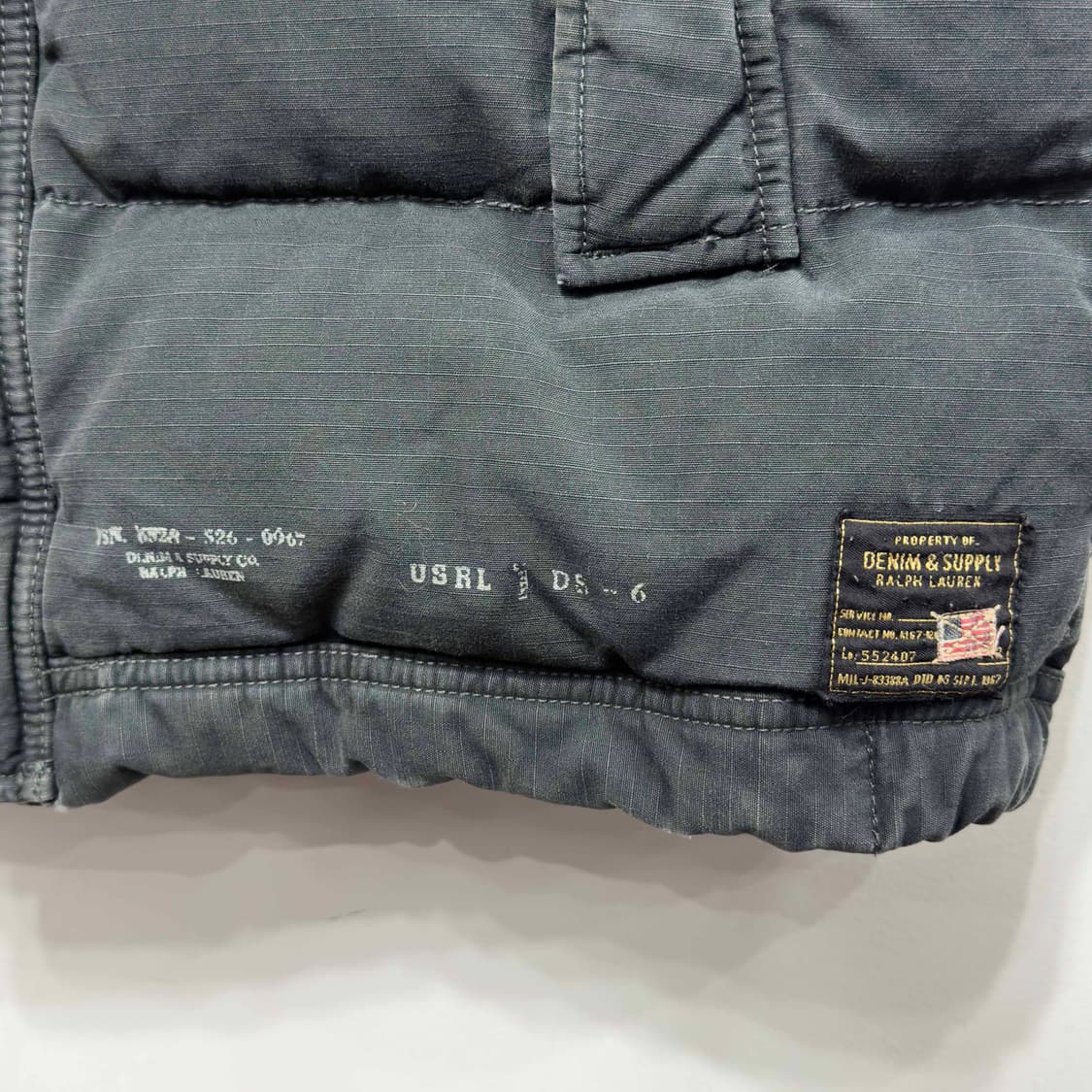 데님앤서플라이 구스 다운 패딩 베스트 상품이미지3