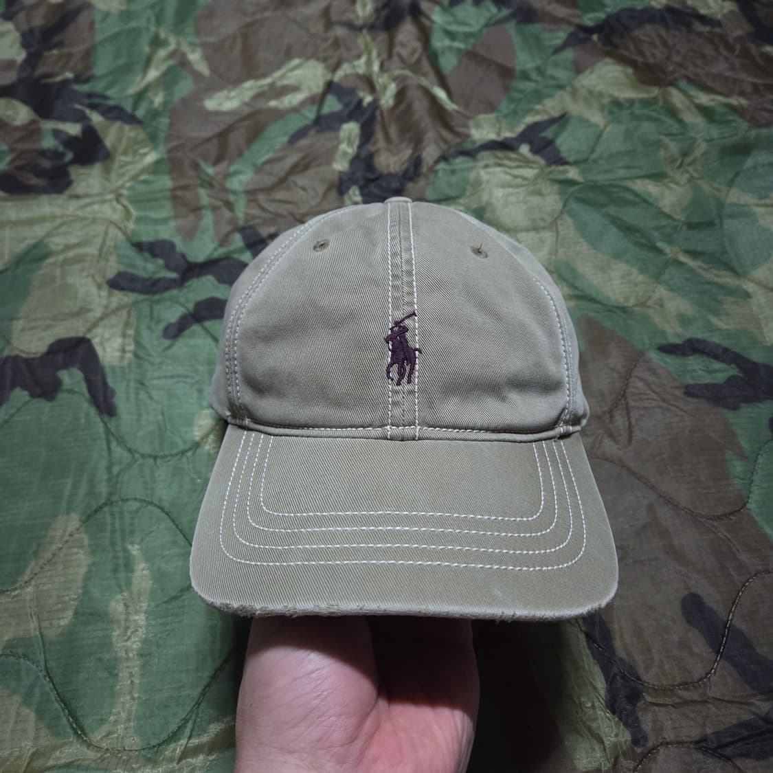 00s Vintage Polo Ralph Lauren P.R.L. Cap 상품이미지1