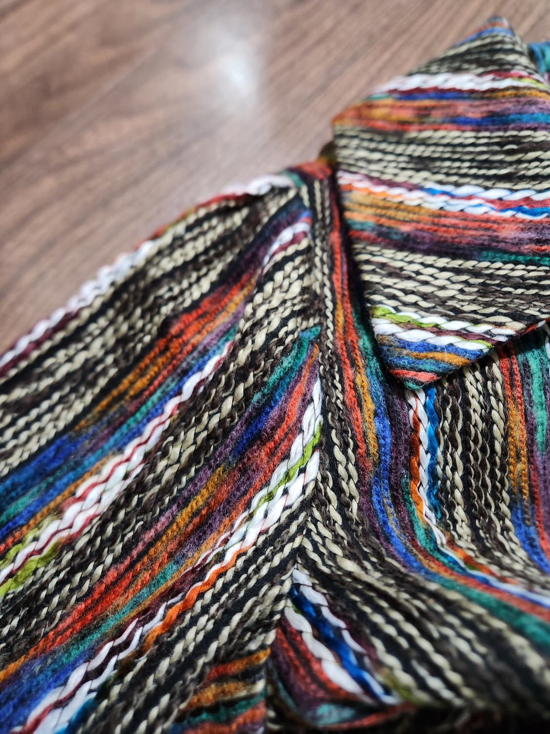 Van Nessil 배색 오버핏 코트  상품이미지6