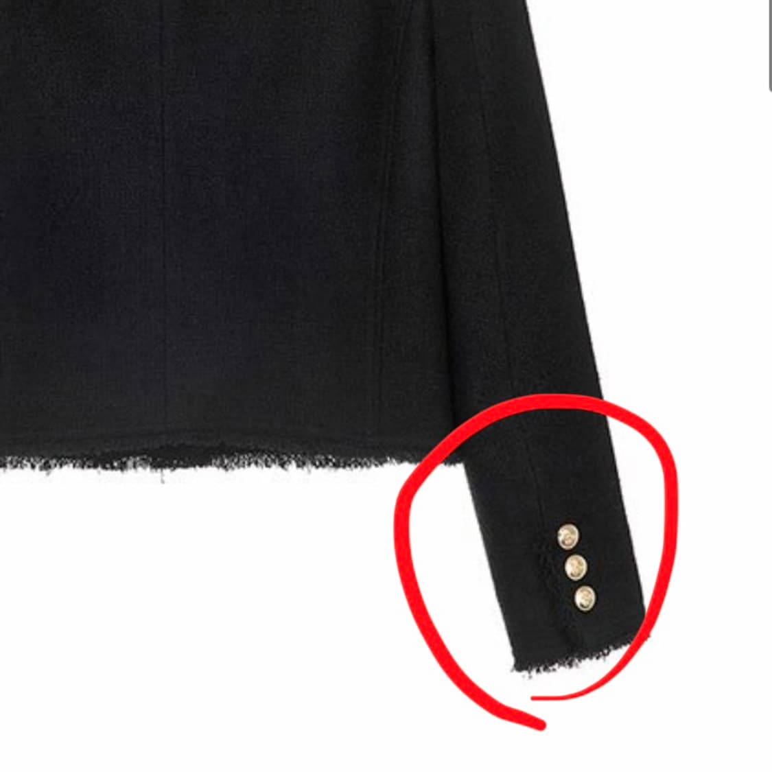 (단종) 루에브르 프린지 카라리스 트위드 자켓 상품이미지4