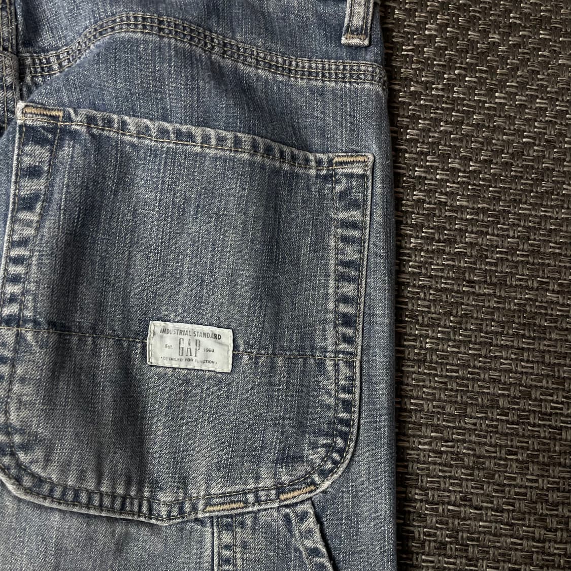 (30) GAP 갭 연청 백카펜터 데님 팬츠 상품이미지6