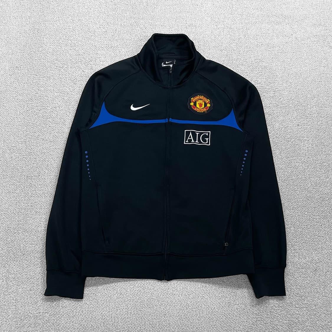 나이키 Aig 맨체스터유나이티드 트랙탑 져지 블랙 상품이미지1