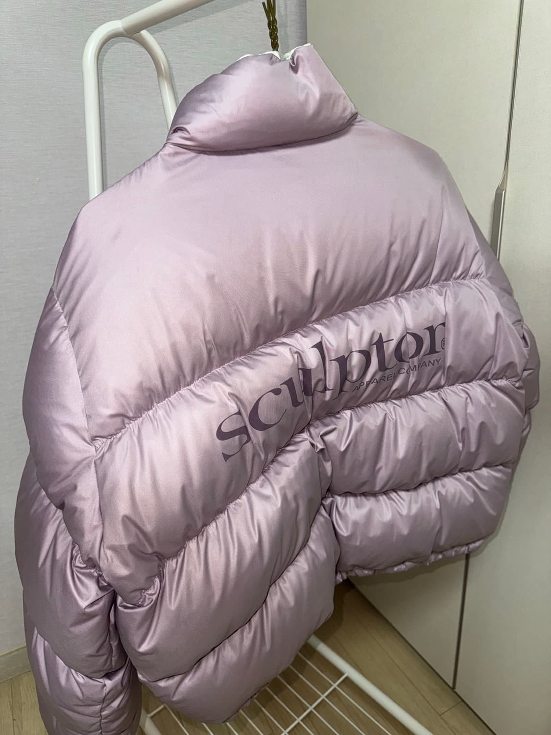 Sculptor 숏푸퍼 다운_mauve컬러 M size 상품이미지2