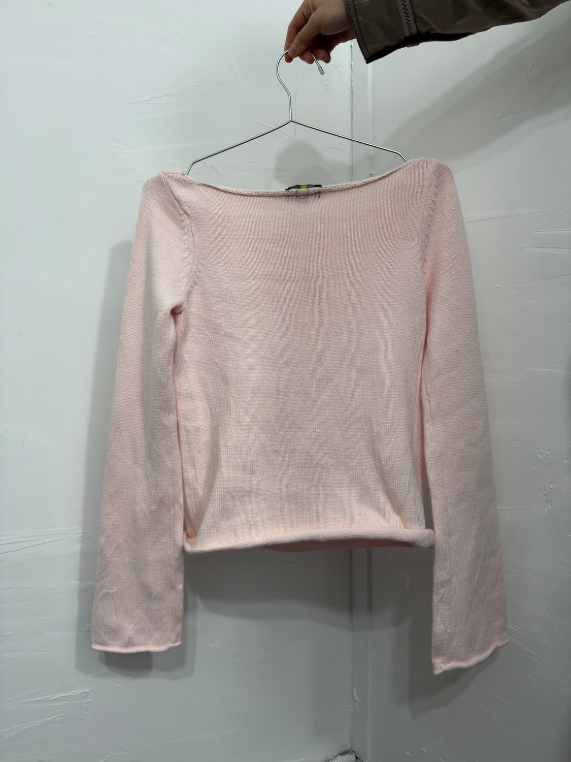 dkny soft pink y2k longsleeve 상품이미지8