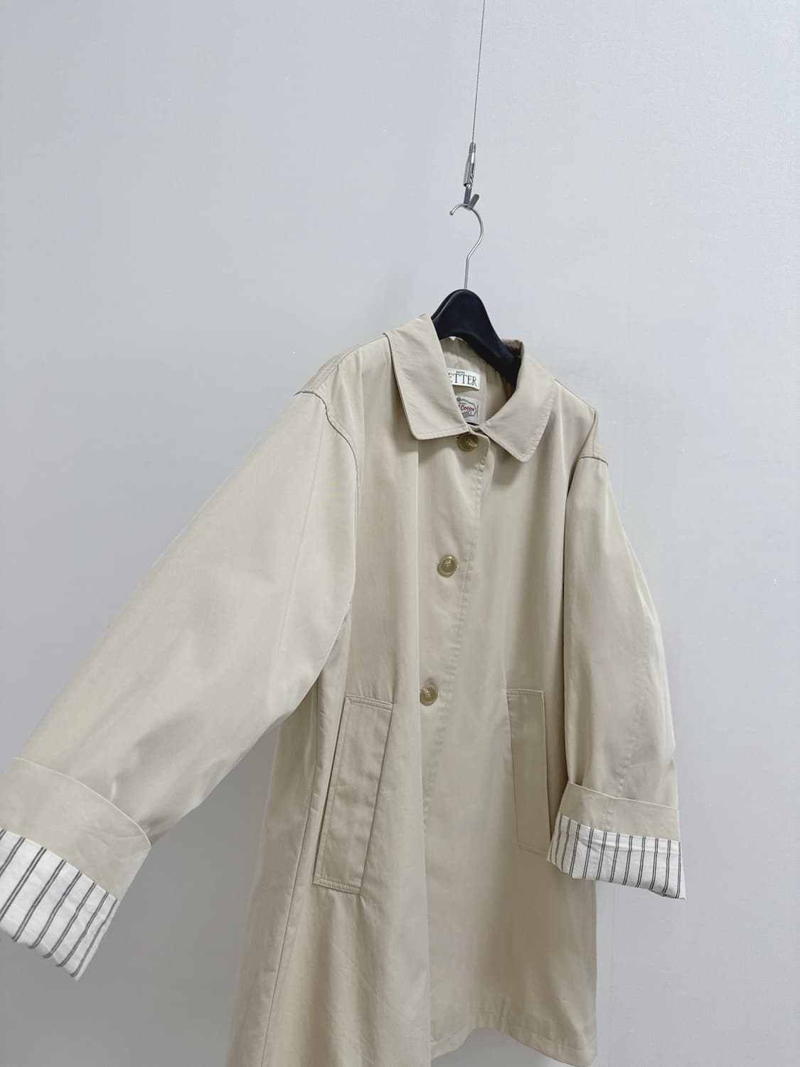 노운 베러 하프 트렌치 코트 상품이미지5