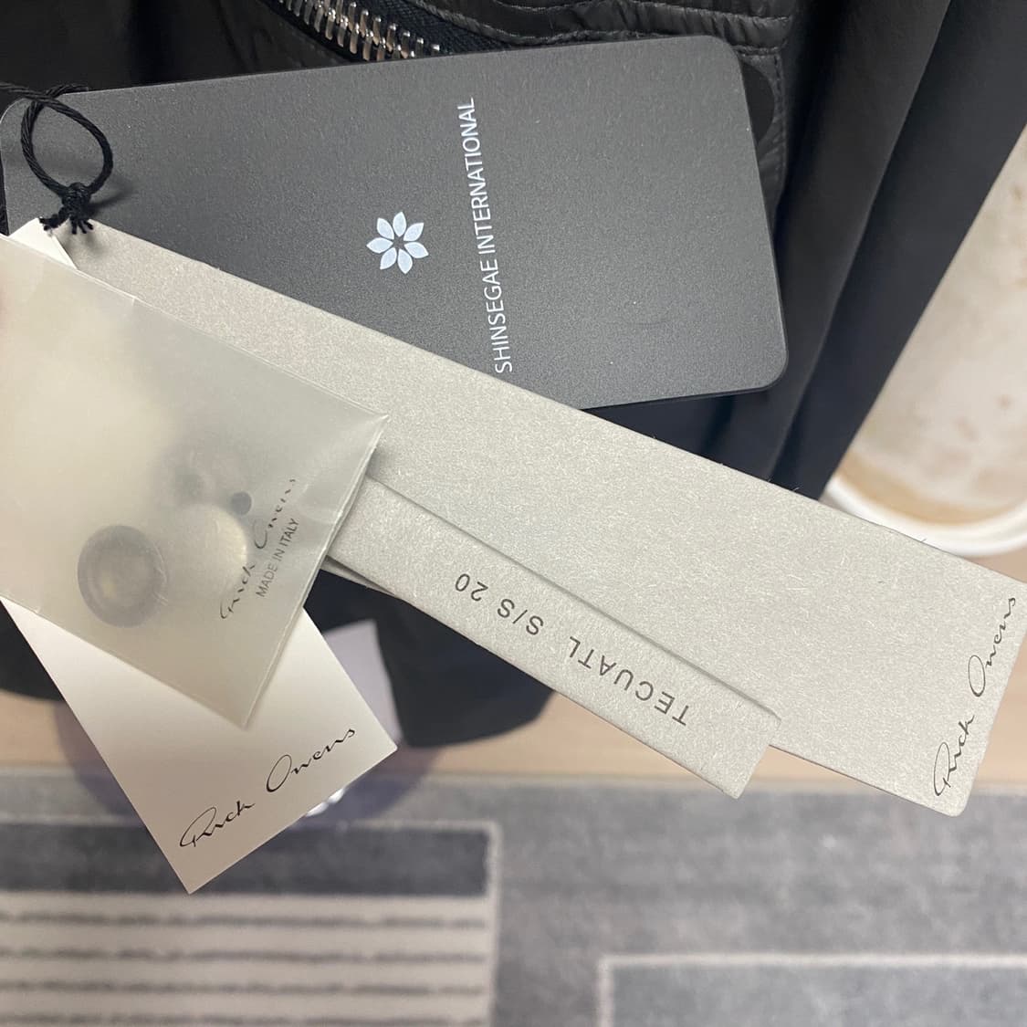 Rick Owens 릭오웬스 시그니처 코트 새상품 상품이미지5