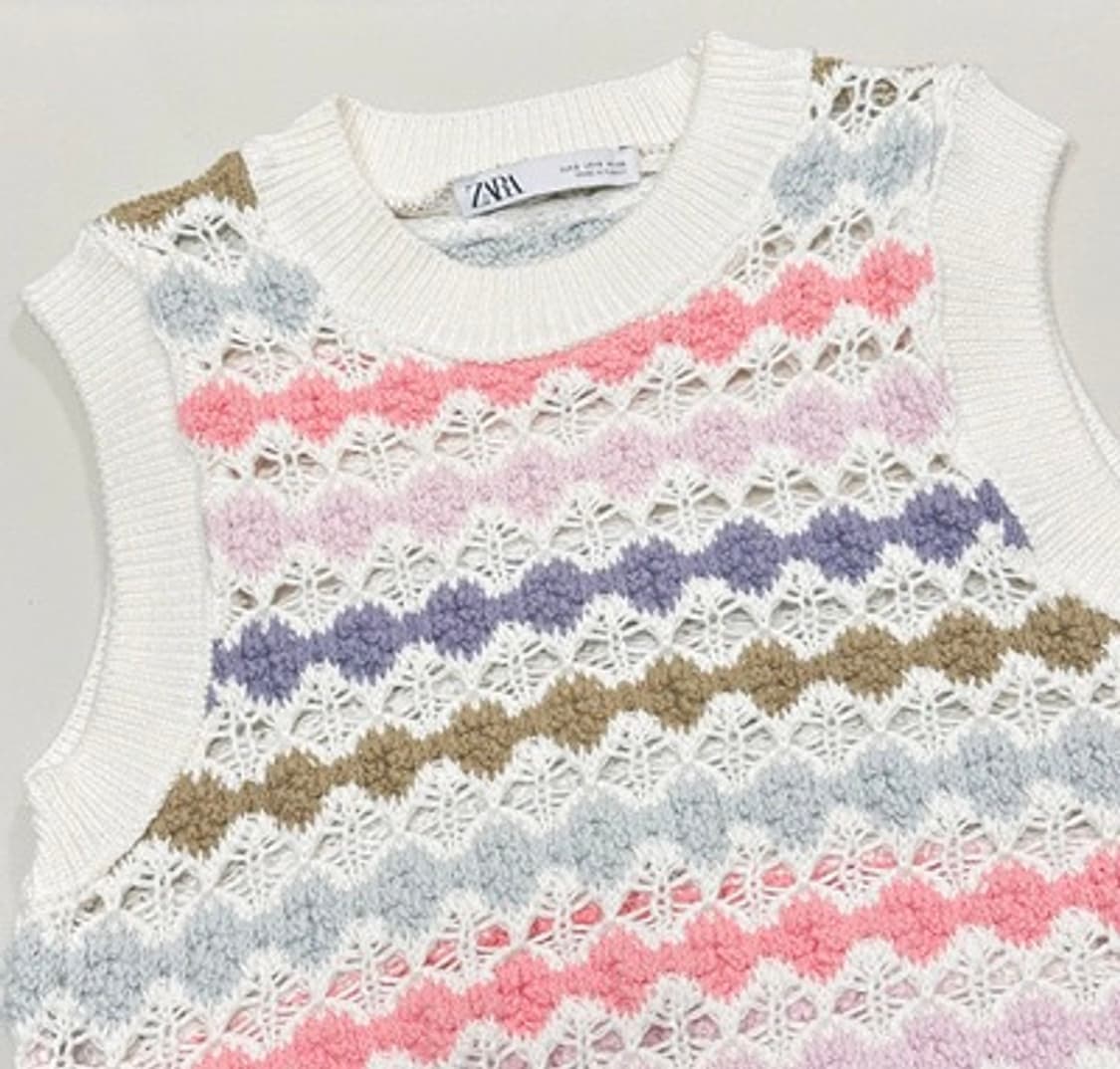 새) 자라 크로셰 베스트 상품이미지4