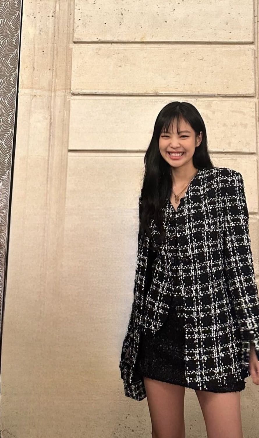 일본 빈티지 트위드자켓(44-66) 상품이미지8