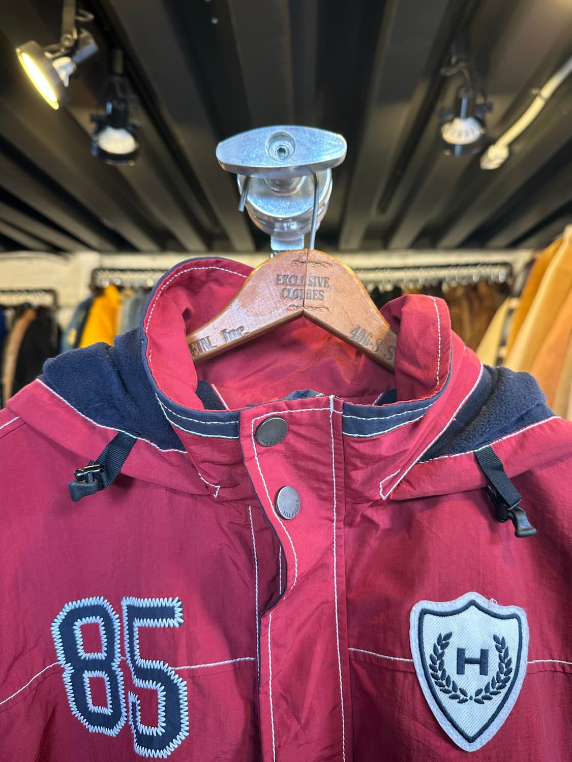 타미힐피거 올드스쿨 후리스 라이닝 트랙 자켓 상품이미지3