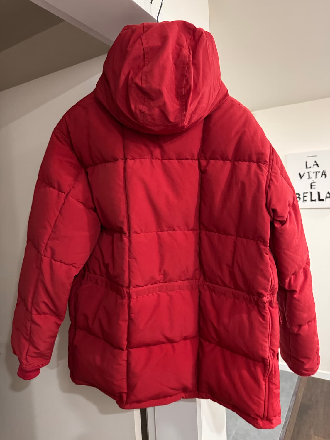 리얼맥코이 후드다운 카라코람 레드 44 상품이미지2