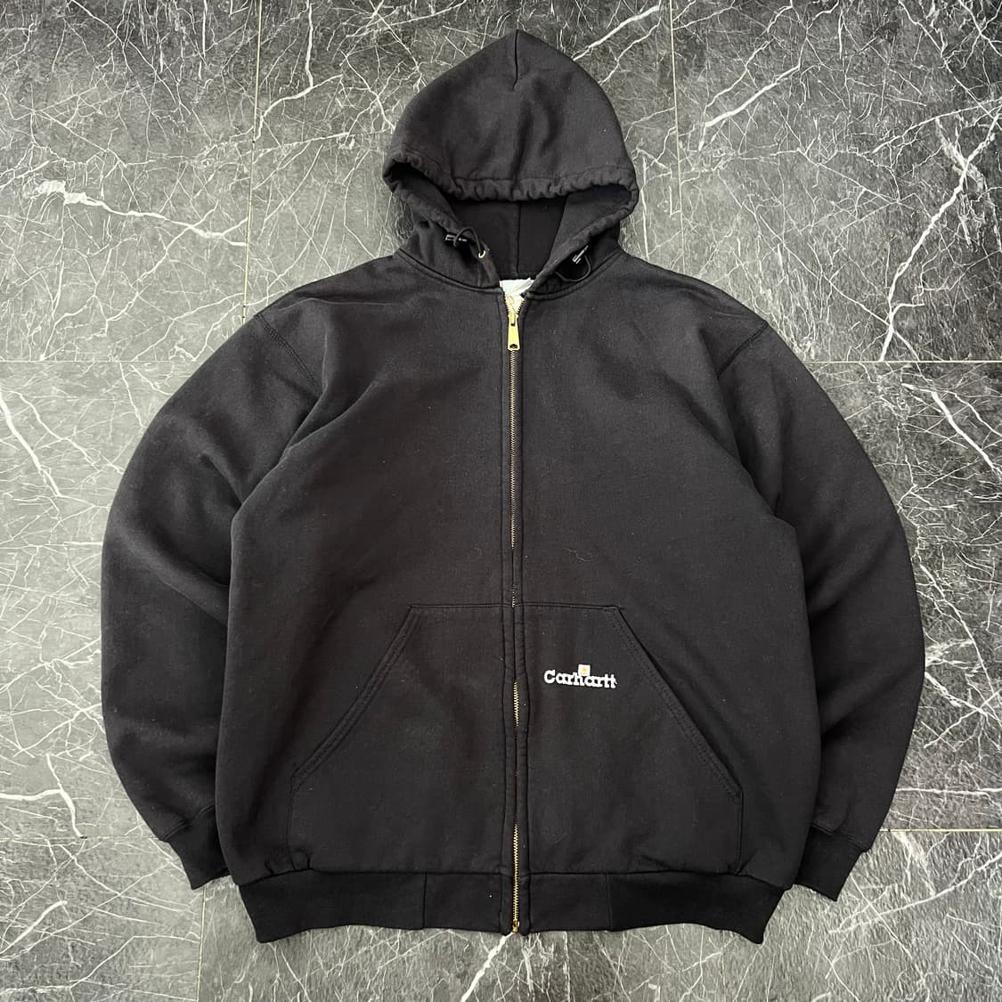 칼하트 90s 오버사이즈 써멀 후드집업 상품이미지1