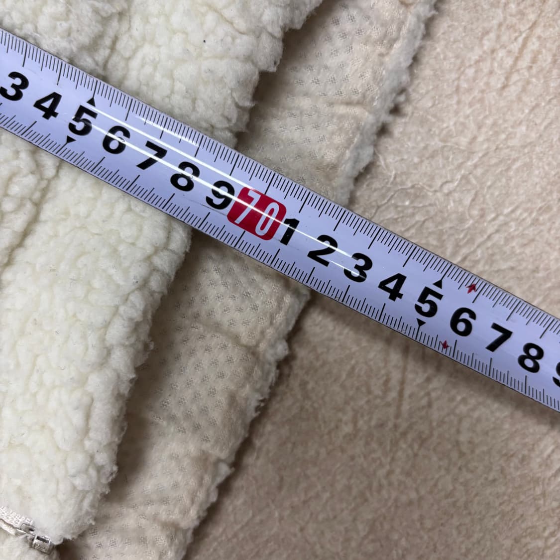 뉴발란스 배색 후드 플리스 자켓 상품이미지4