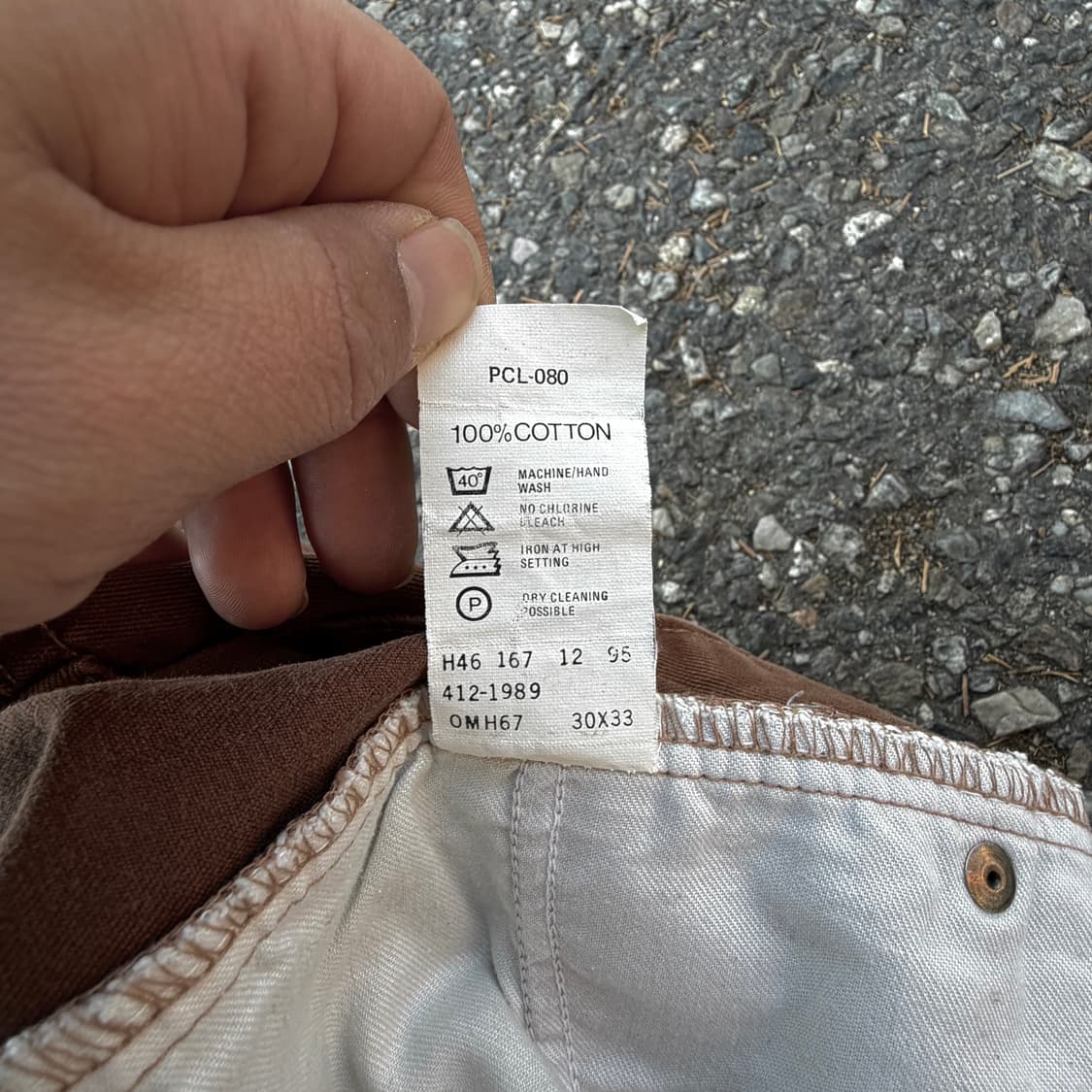 90s 리바이스 브라운 스트레이트 진 (28) 상품이미지9