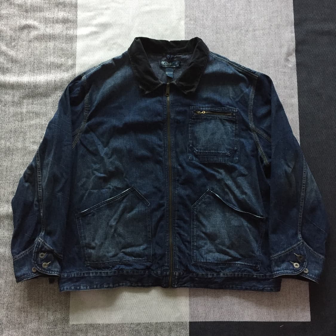 빈티지 폴로 랄프로렌 데님 트러커 자켓 상품이미지1