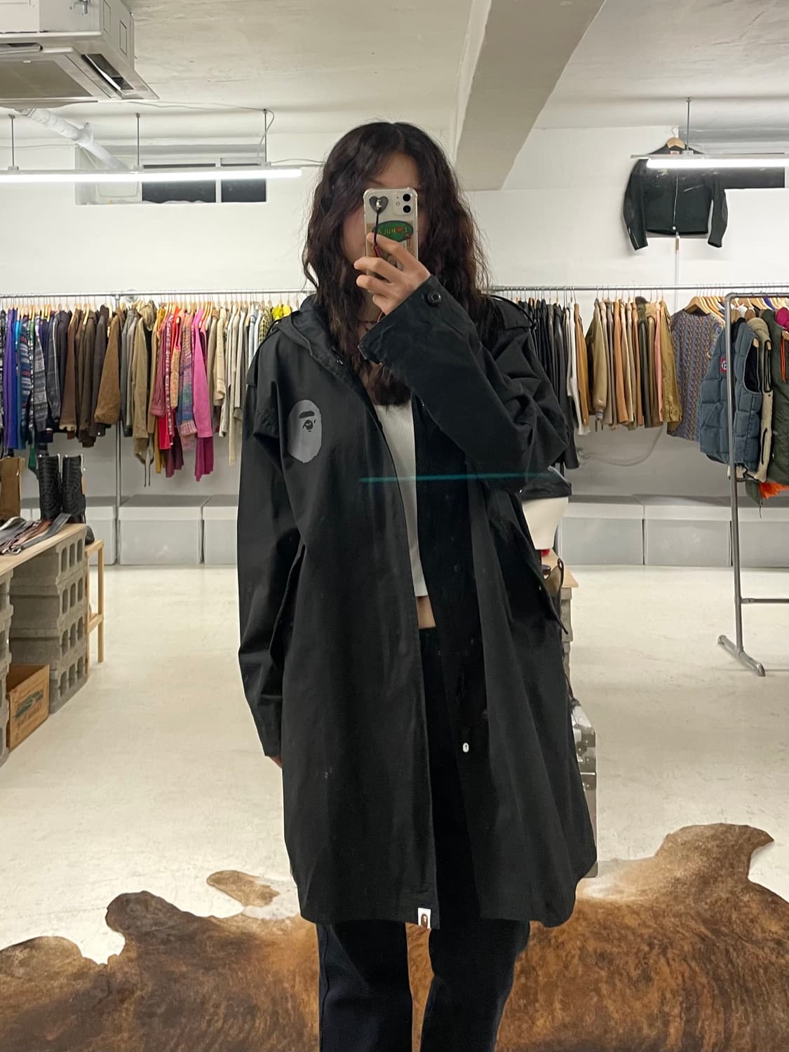 BAPE saru fishtail parka 베이프 사루 피쉬테일 파카 상품이미지1