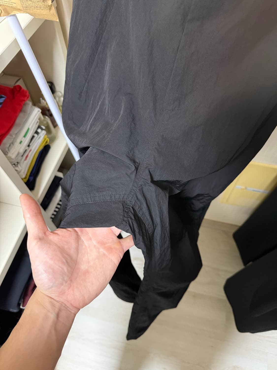 amomento-ripstop fatigue pants black L 상품이미지6