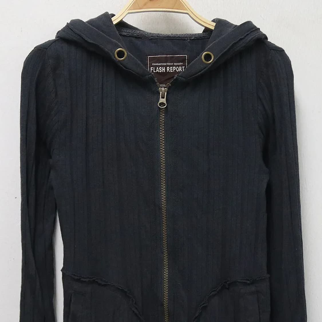 FLASH REPORT Y2K무드 후드 집업 60778 상품이미지3