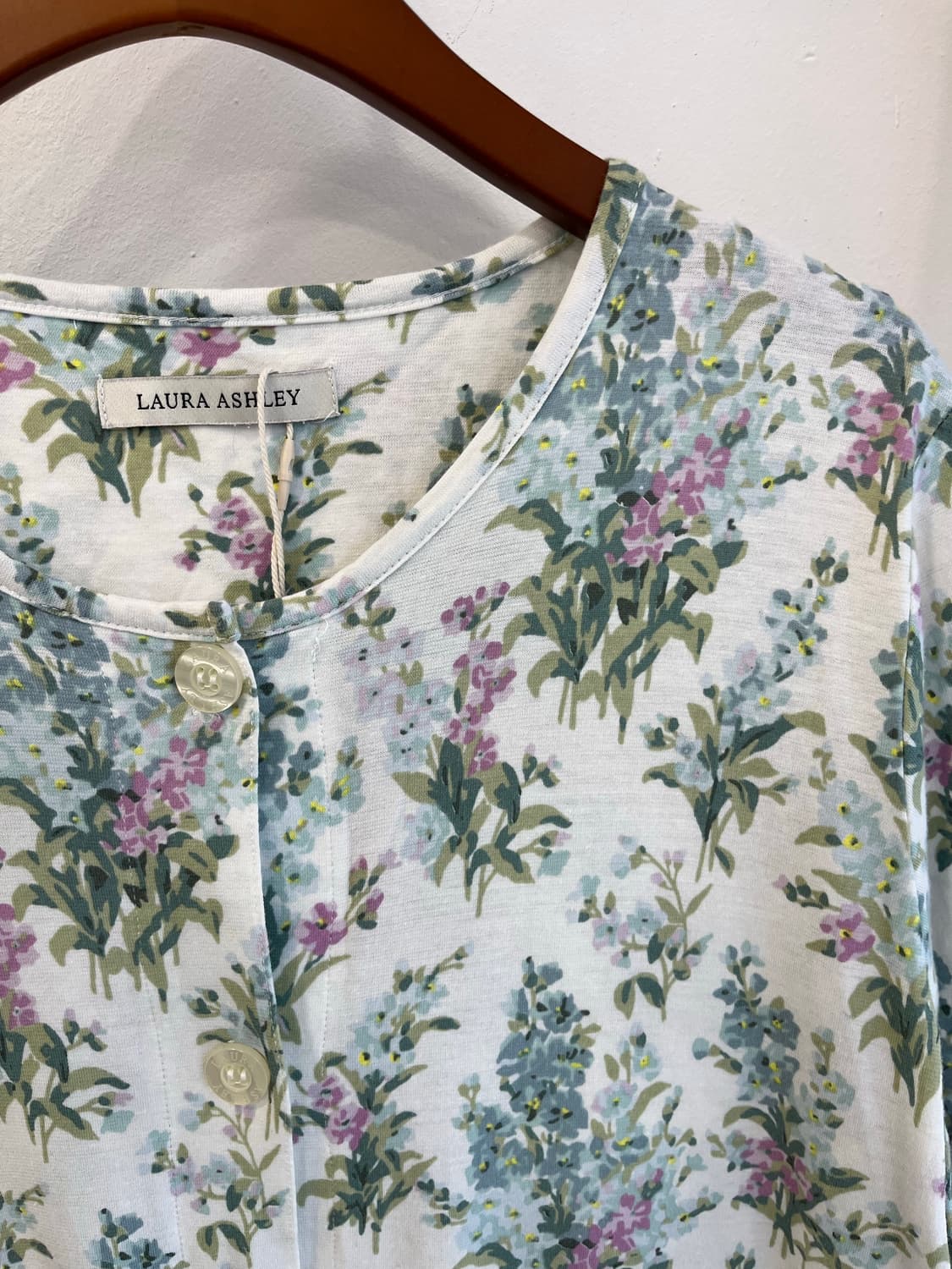 [LAURA ASHLEY] 로라애슐리 코튼 플라워 버튼 원피스 상품이미지3