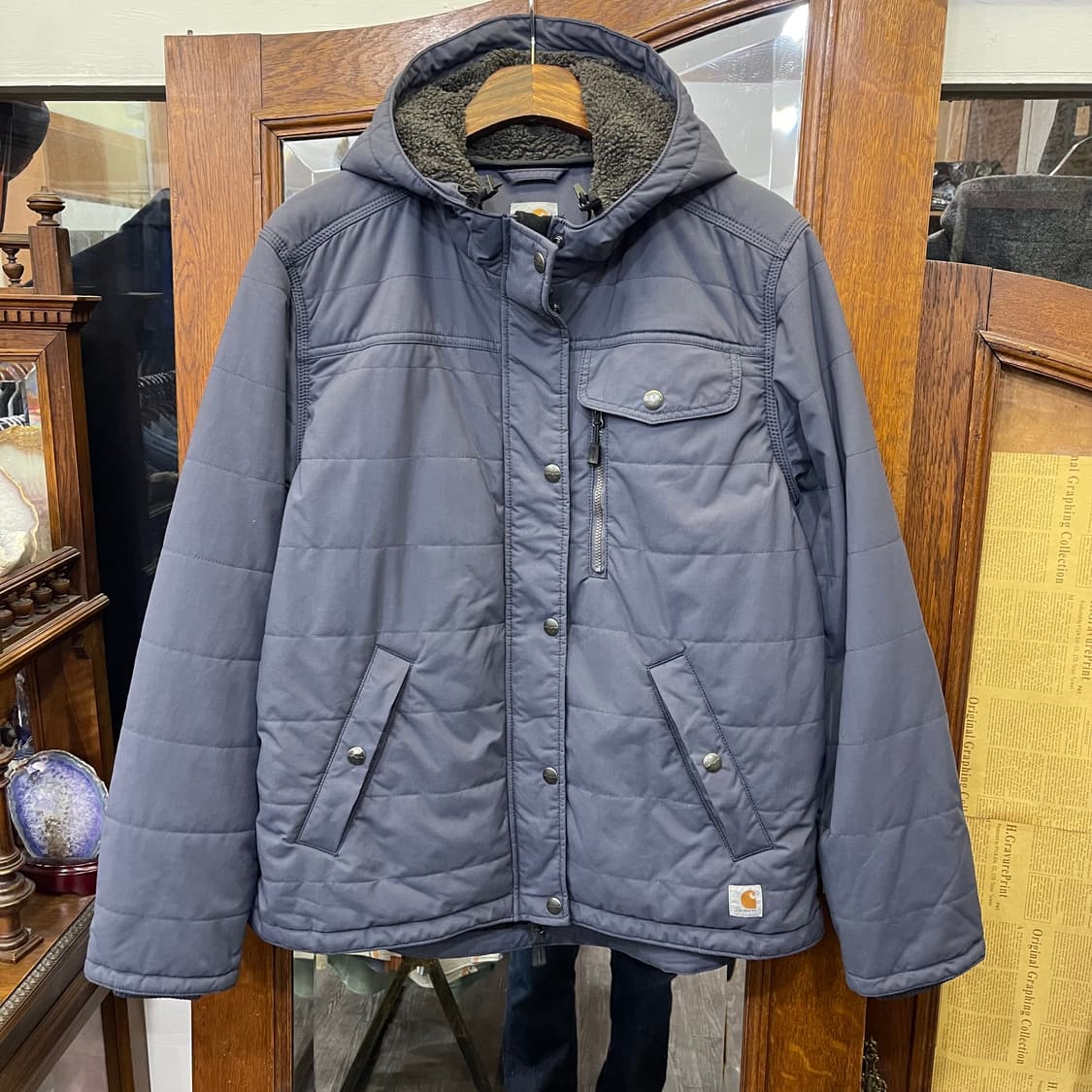 Vintage 칼하트 후드 점퍼 상품이미지1