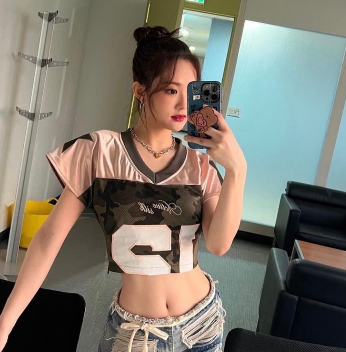 2000 Archives 카모 풋볼 티셔츠 상품이미지1