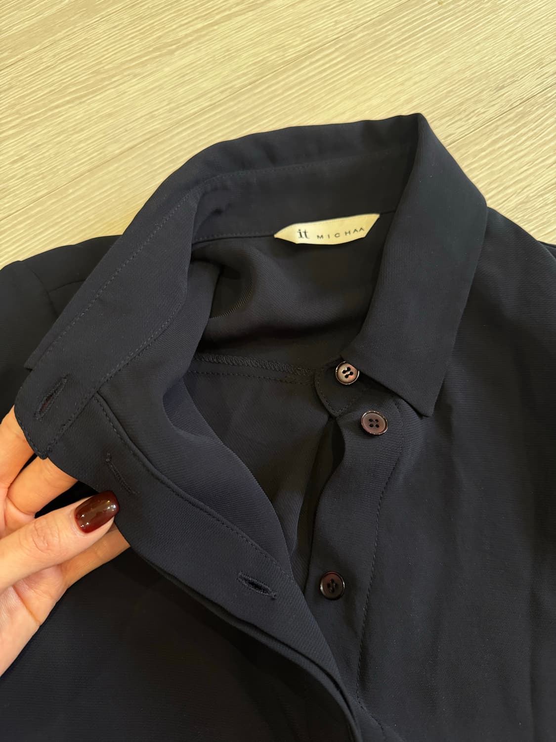 잇미샤 리본 타이 블라우스 상품이미지3