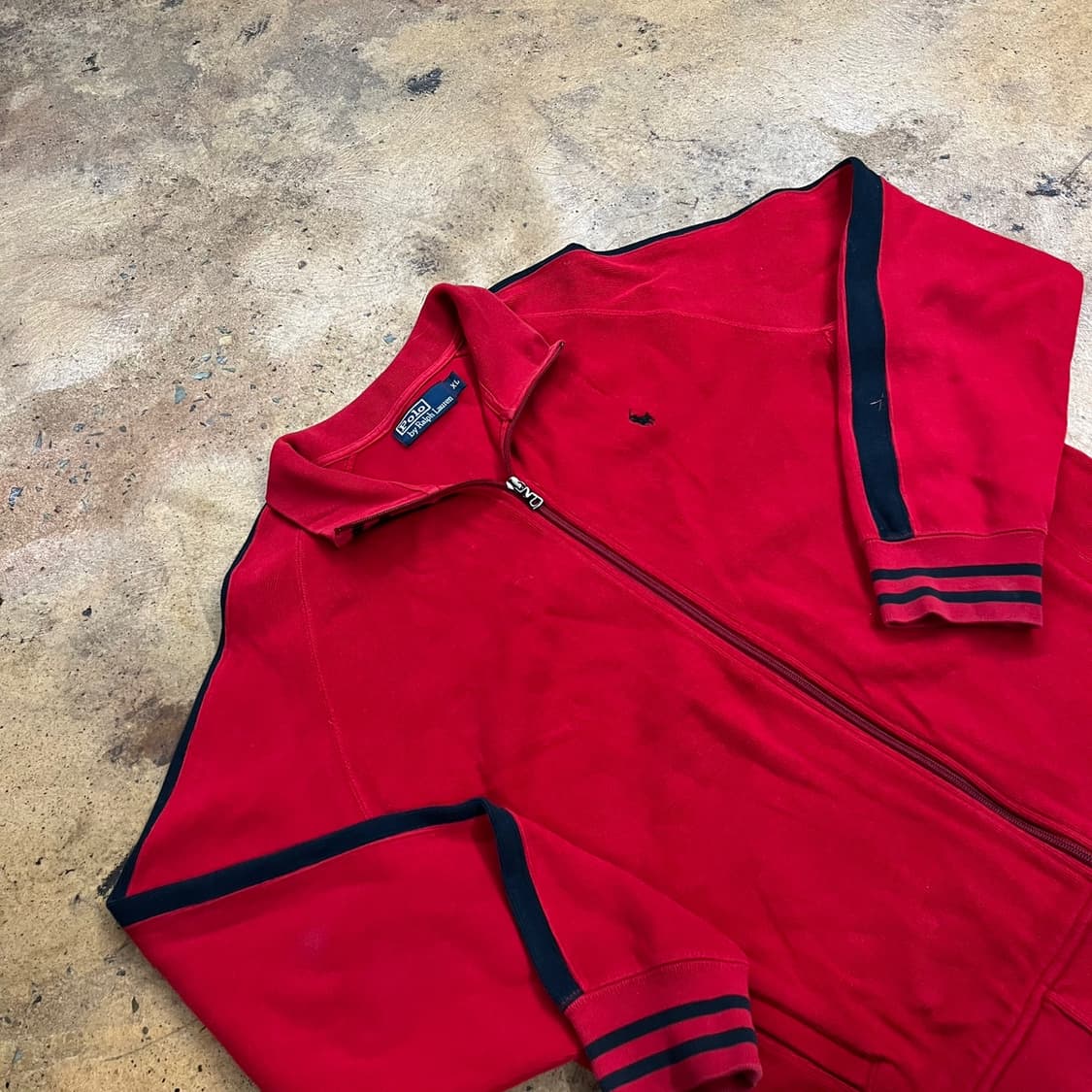 폴로 랄프로렌 코튼 면 집업 져지 트랙탑 상품이미지1