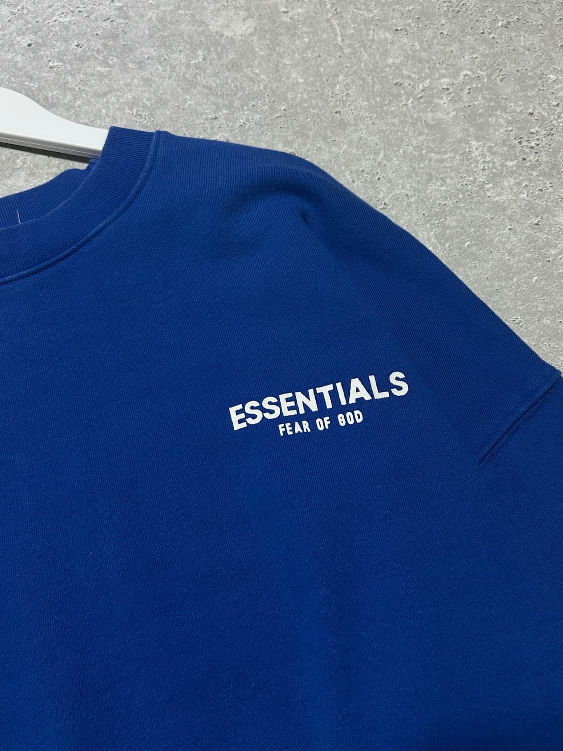 피어오브갓 에센셜 X TMC CRENSHAW 블루 맨투맨 상품이미지2