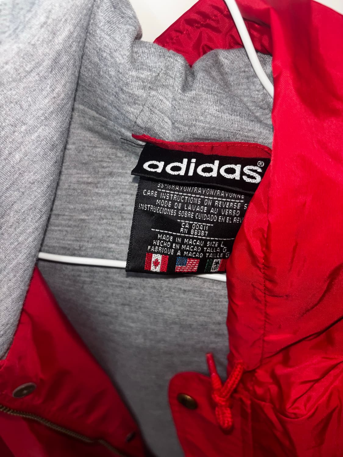 아디다스 레인코트 L size 상품이미지2