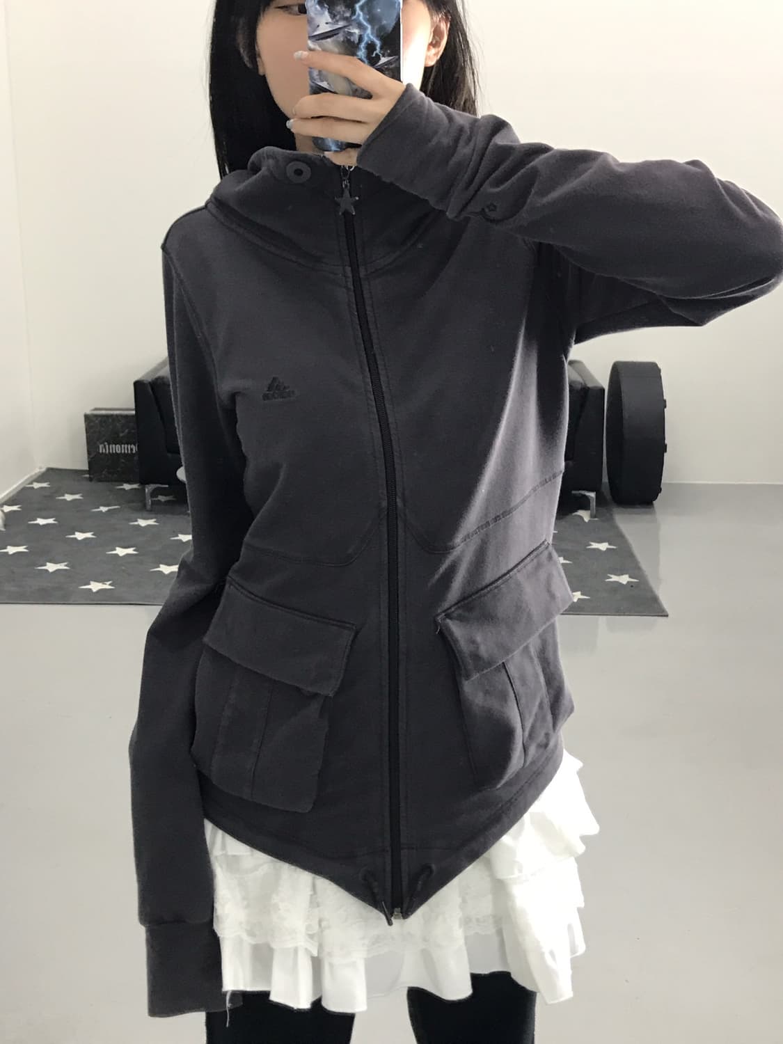 Adidas Star High Neck Zip Up 상품이미지1