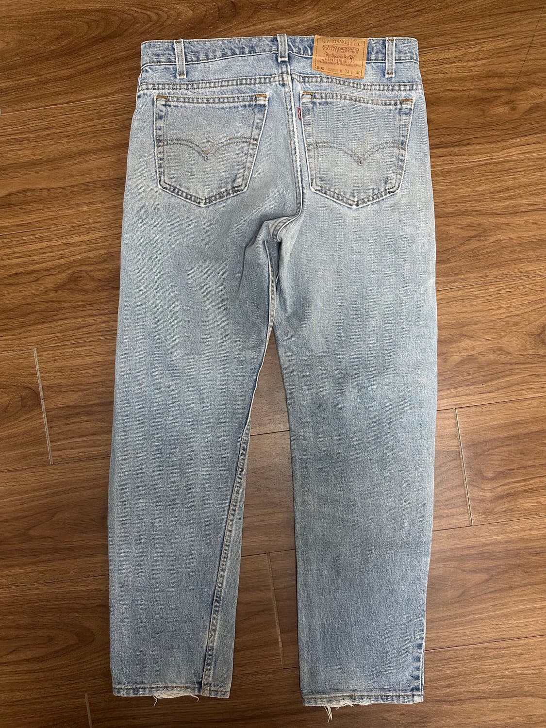 90s 빈티지 리바이스 505 33 연청 상품이미지2