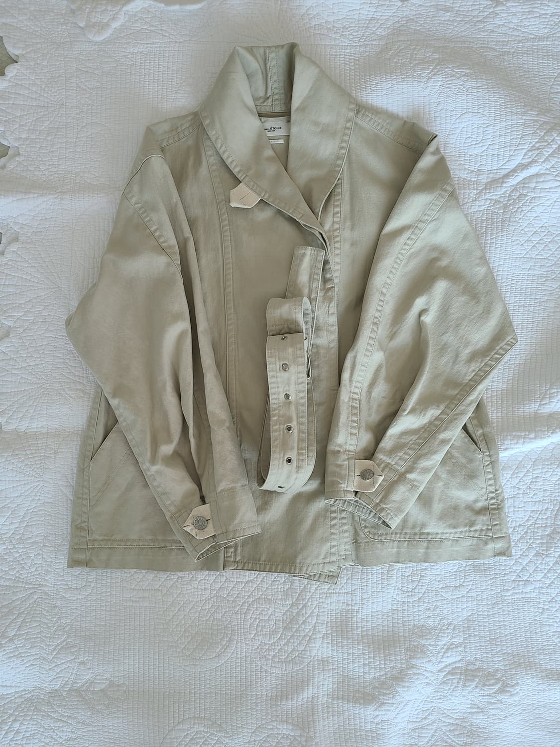 마랑 에뜨왈 하이넥 벨티드 자켓 상품이미지9