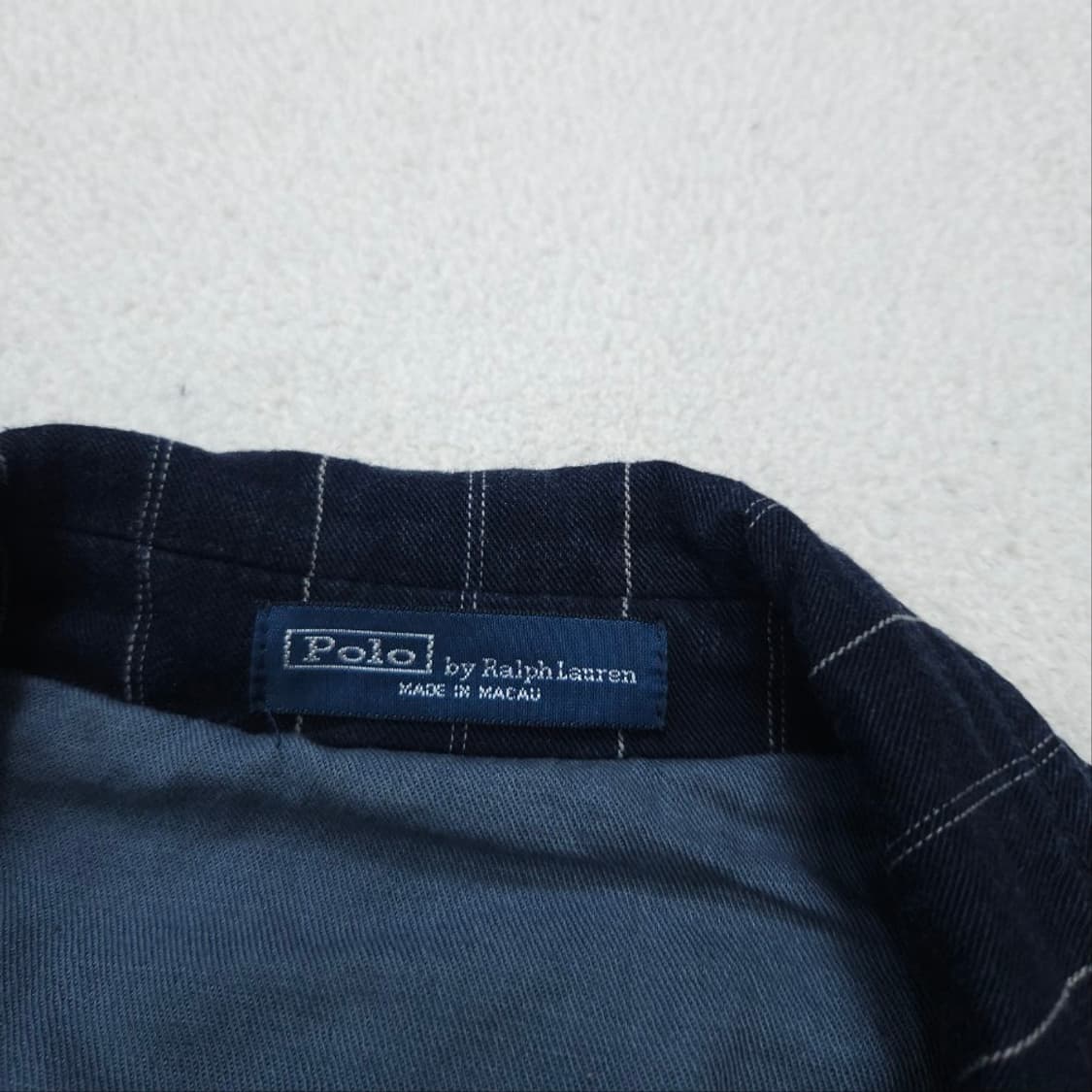 빈티지 더블 금장 블레이저 자켓 M 네이비 상품이미지6