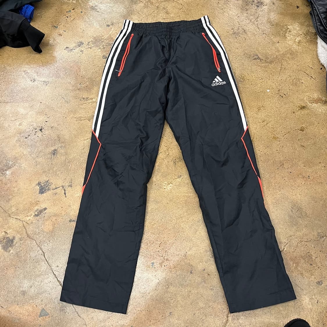[정품/95] 아디다스 삼선 트레이닝 바지 블랙 b17 상품이미지2