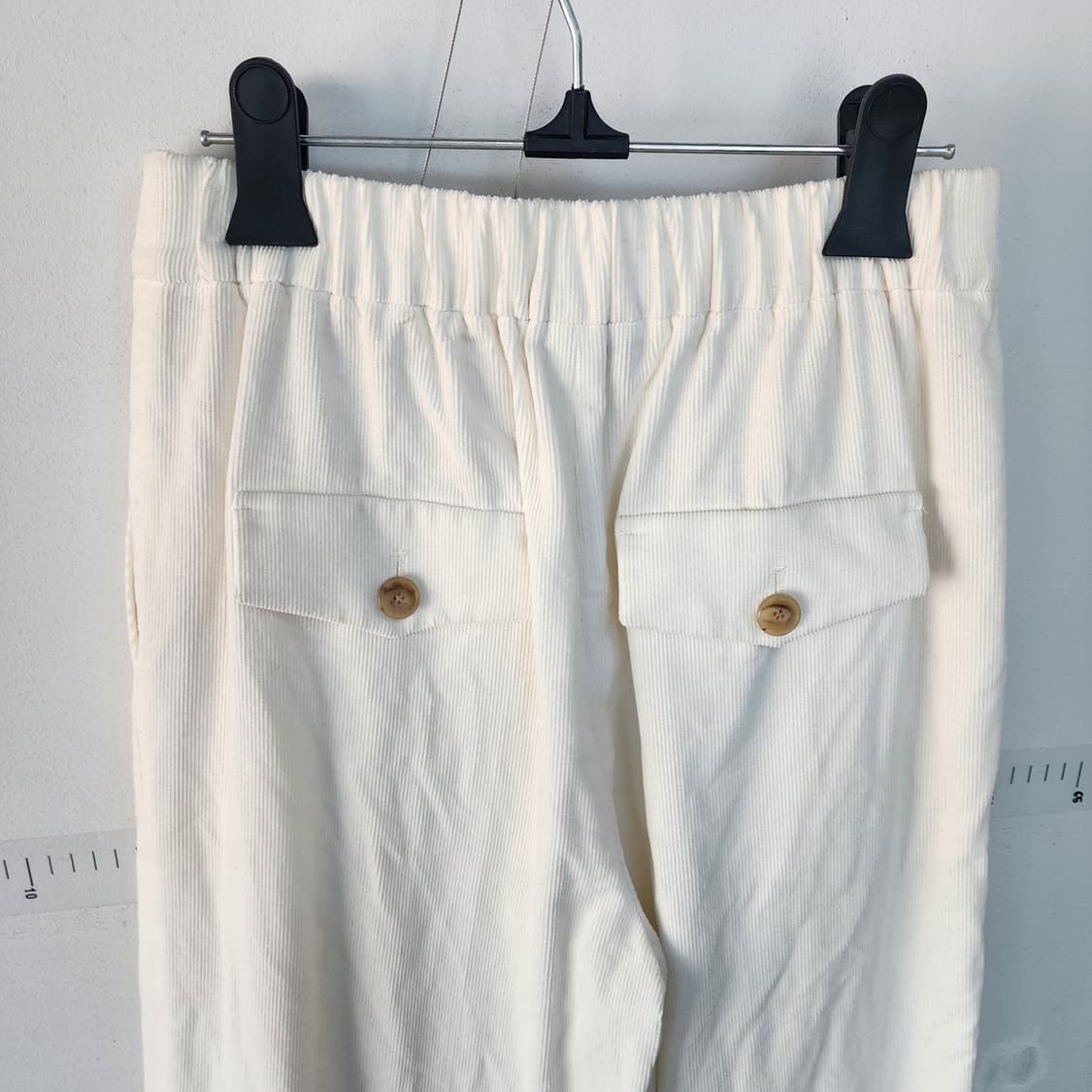 마쥬 아이보리 와이드 팬츠 상품이미지4