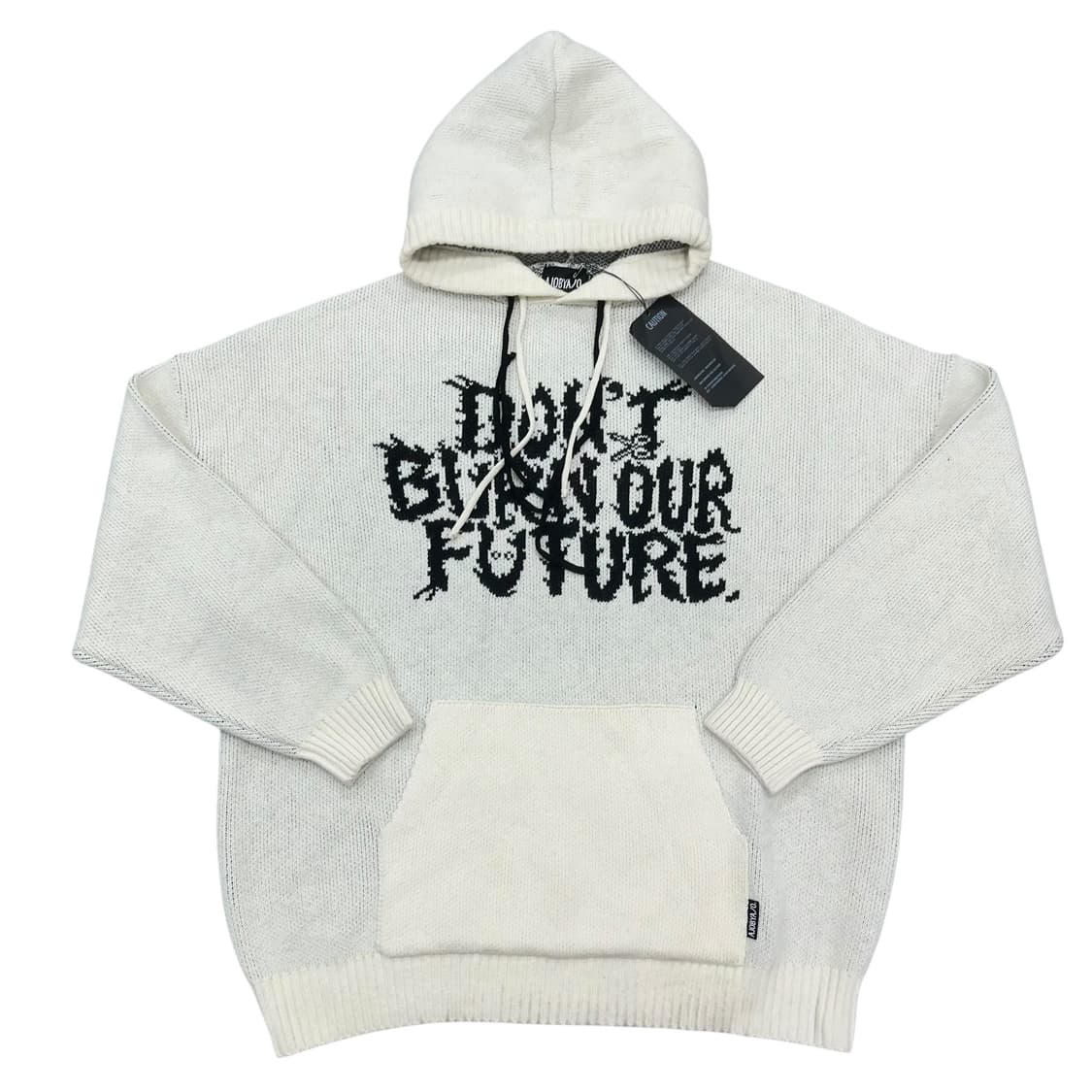 아조바이아조 니트 후드 상품이미지1