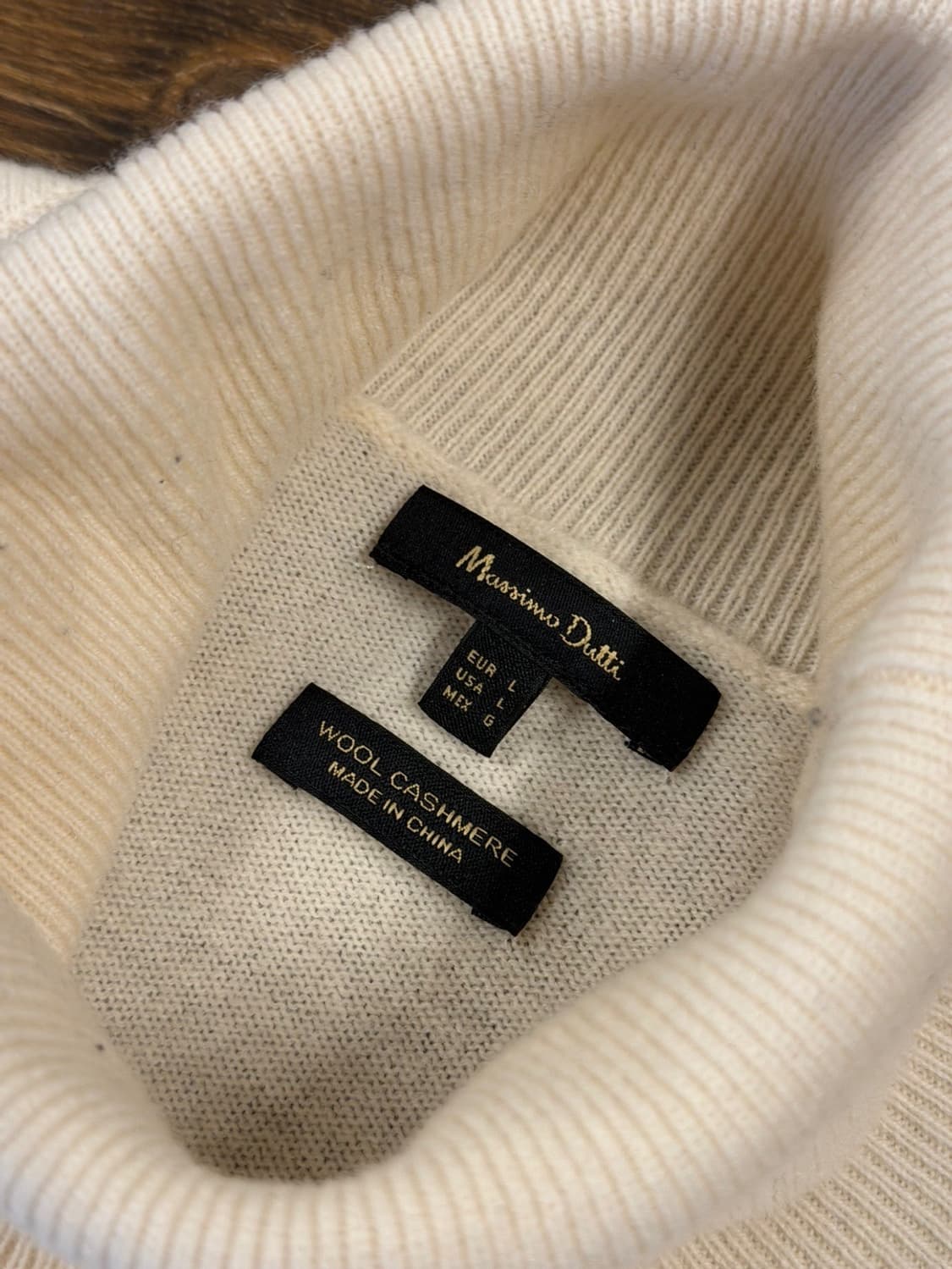 마시모두티 터틀넥 니트 100~103 상품이미지7