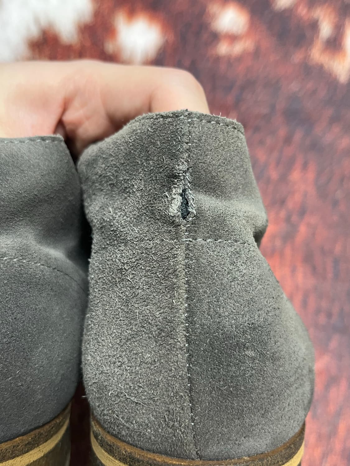 [270] 올세인츠 스웨이드 처카부츠 네이비그레이 상품이미지8