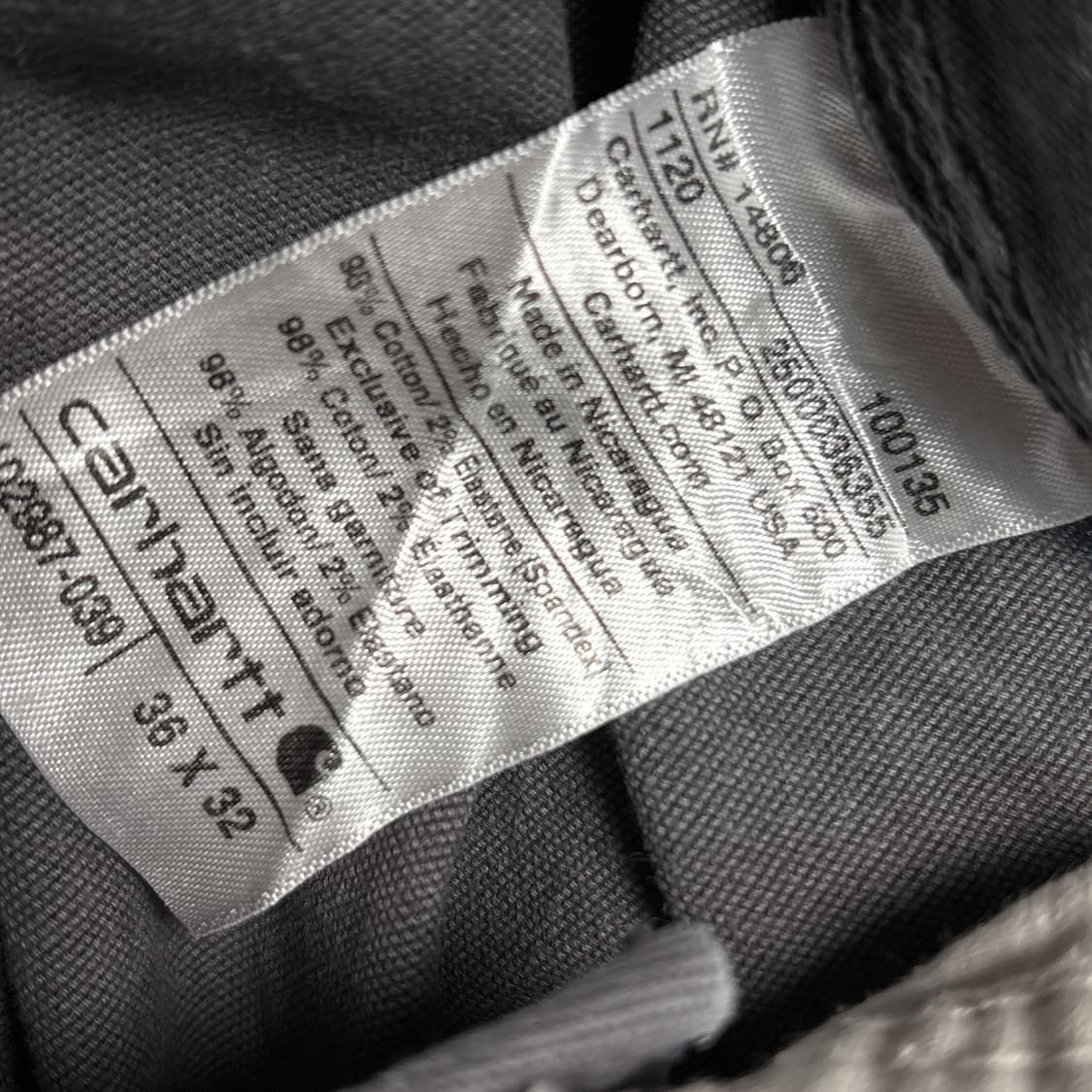 칼하트 더블니 카펜터 오버롤 상품이미지5