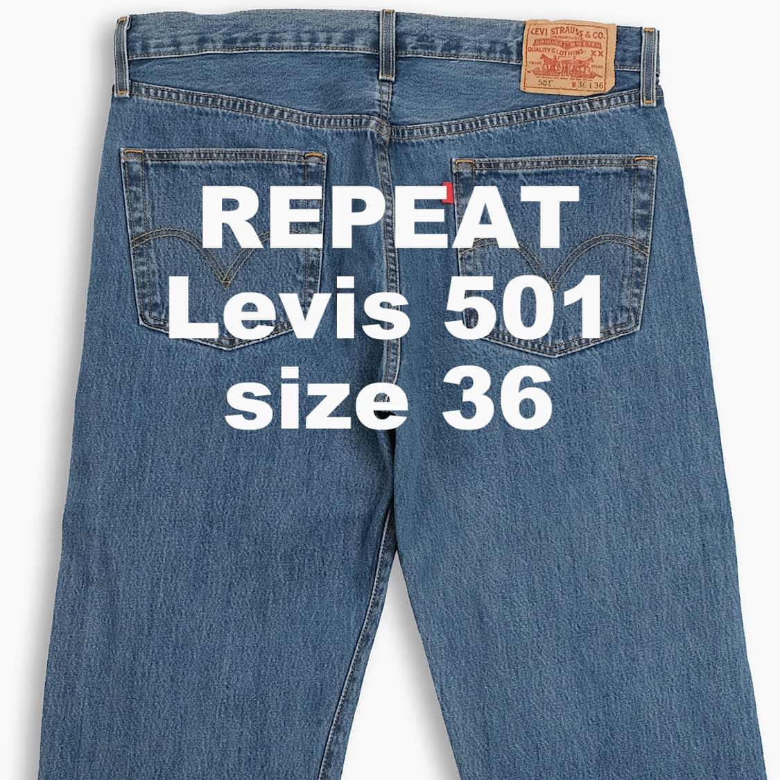 빈티지 리바이스 501 중청 36 인치 LV50136535 상품이미지1
