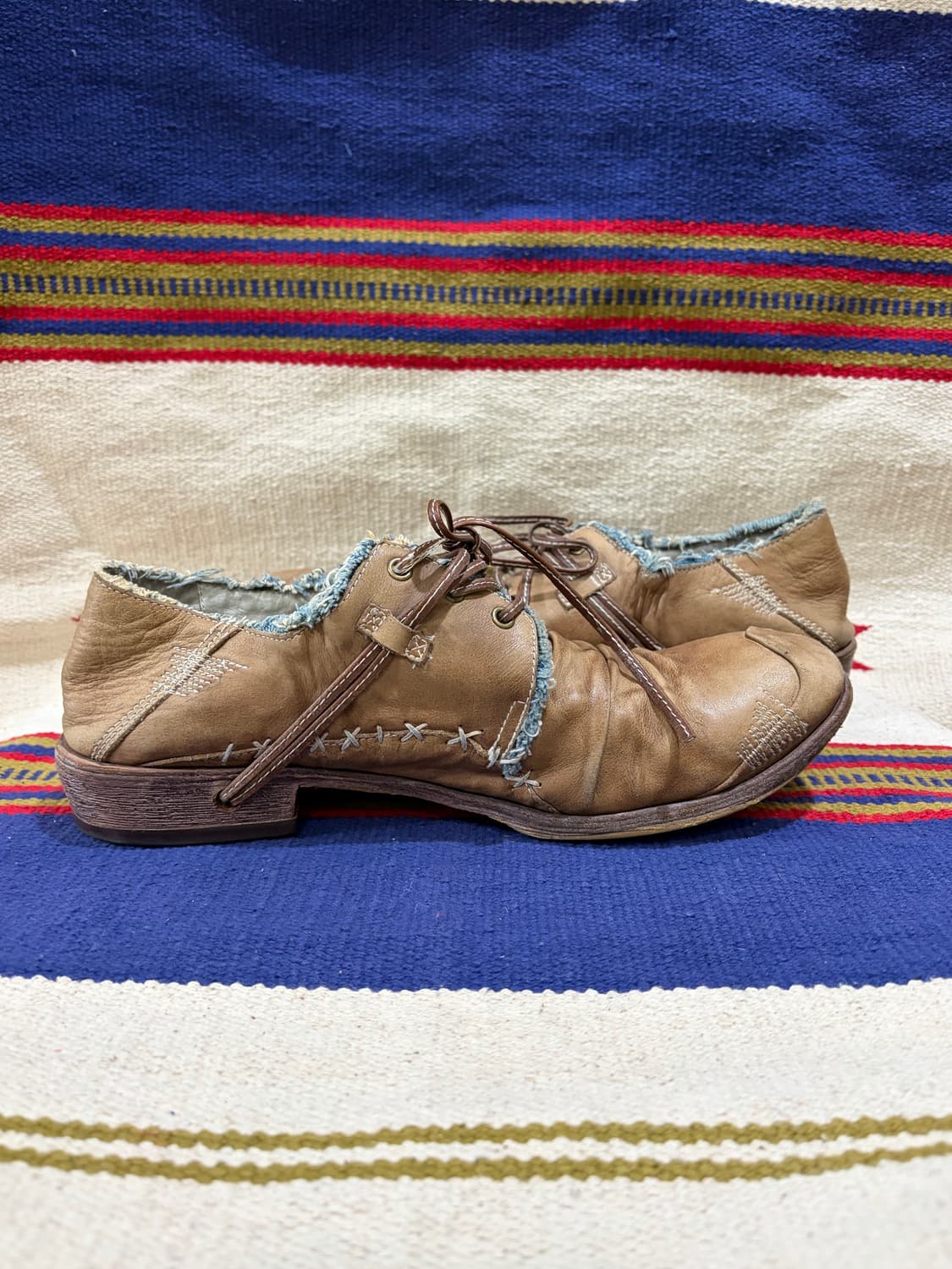 훕데두 EE 그런지 주름가공 웨스턴 부츠 상품이미지3