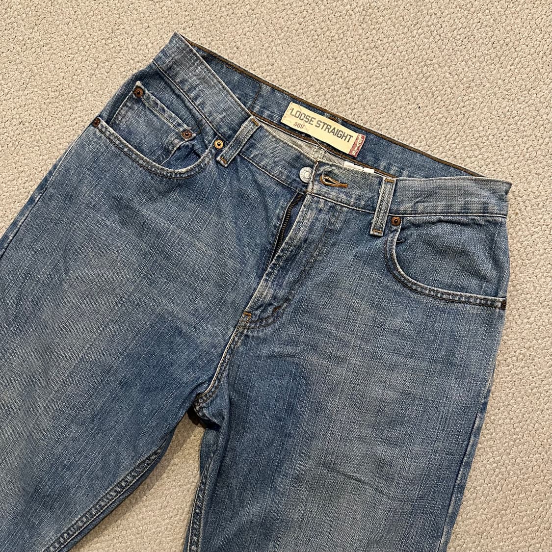00s 리바이스 569 루즈 스트레이트 데님 상품이미지2