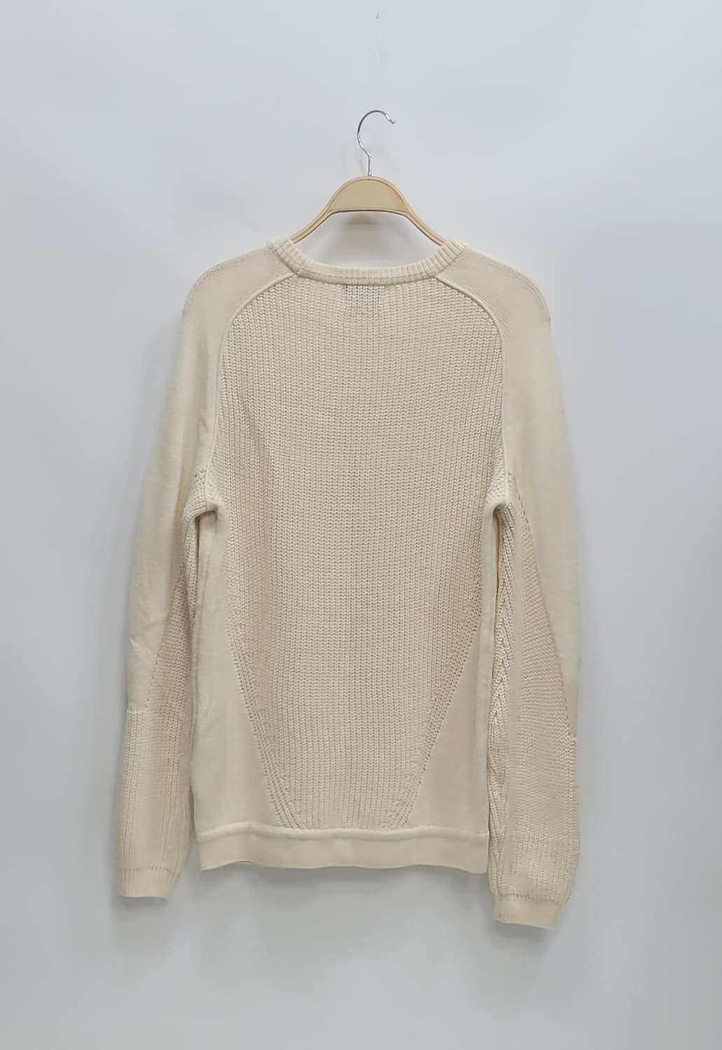 SOLID HOMME 솔리드 옴므 모 100% 니트 / 남 100 크림
 상품이미지2