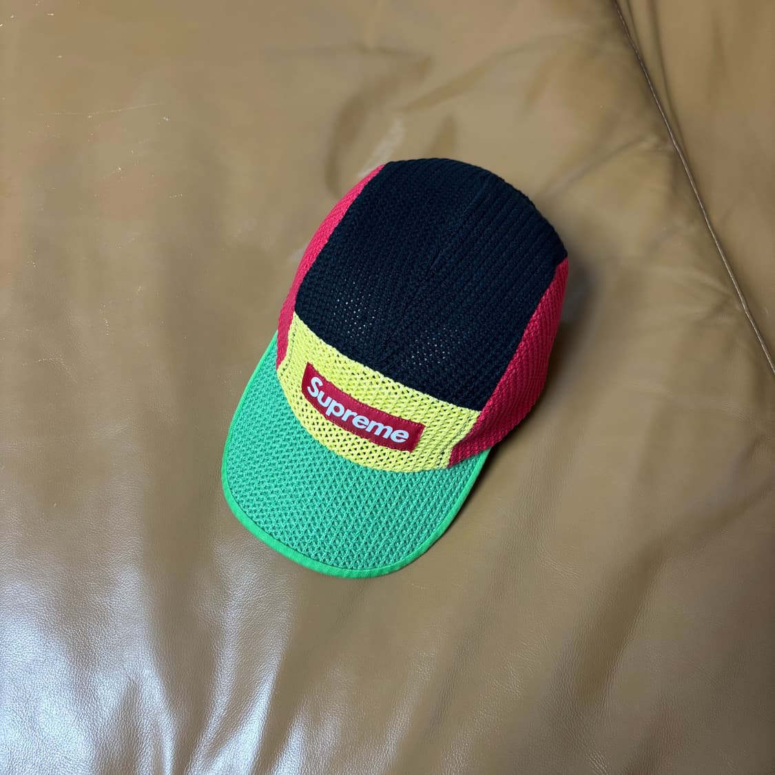 슈프림 캠프캡 모자 박스로고 스트링 멀티 컬러 상품이미지5