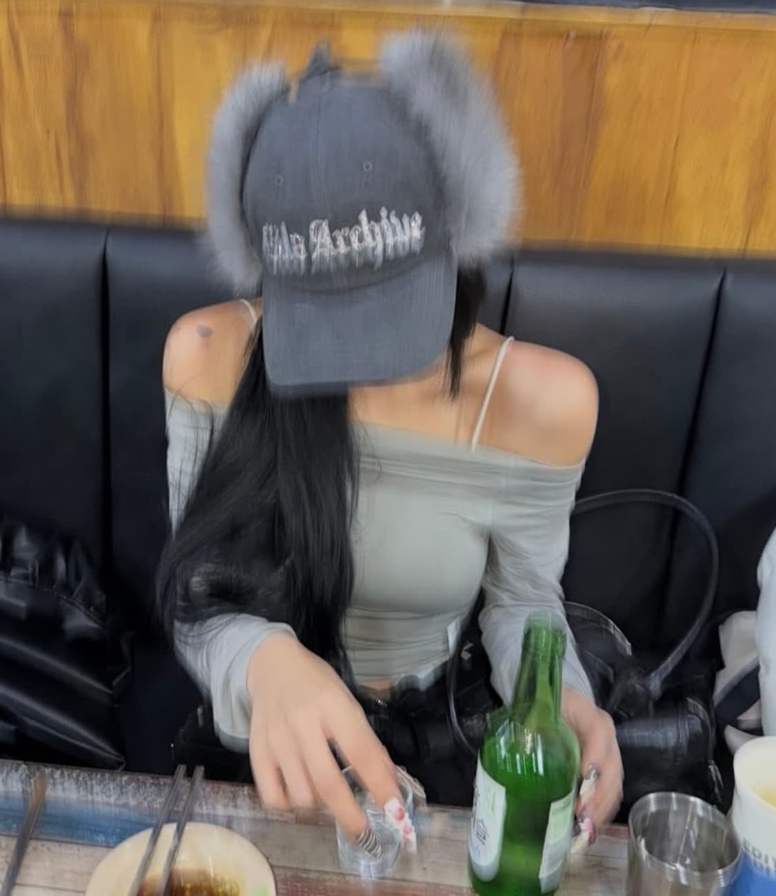 길라아카이브 폭스 퍼 로고 캡 모자 상품이미지1